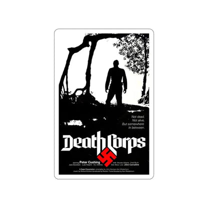 DEATH CORPS (SHOCK WAVES) 1977 Movie Poster STICKER Vinyl Die-Cut Decal - The Sticker Space