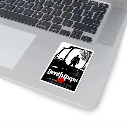 DEATH CORPS (SHOCK WAVES) 1977 Movie Poster - STICKER Vinyl Kiss-Cut Decal - The Sticker Space