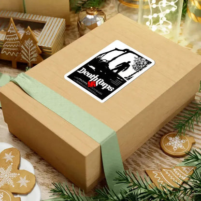 DEATH CORPS (SHOCK WAVES) 1977 Movie Poster - STICKER Vinyl Kiss-Cut Decal - The Sticker Space