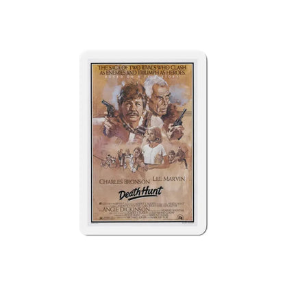 Death Hunt 1981 Movie Poster Refrigerator Magnet 2 Inch - The Sticker Space