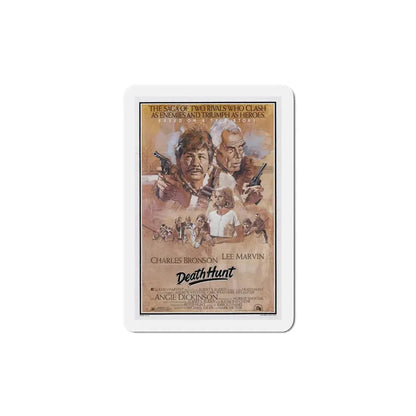 Death Hunt 1981 Movie Poster Refrigerator Magnet 3 Inch - The Sticker Space