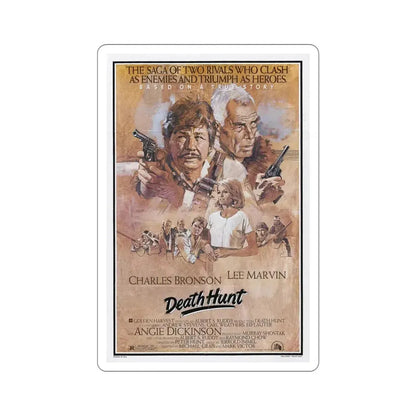 Death Hunt 1981 Movie Poster STICKER Vinyl Die-Cut Decal 6 Inch - The Sticker Space