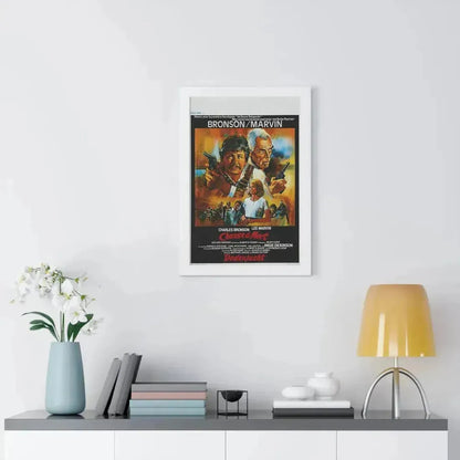 DEATH HUNT (BELGIAN) 1981 - Framed Movie Poster - The Sticker Space