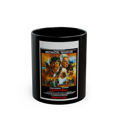 DEATH HUNT (BELGIAN) 1981 Movie Poster - Black Coffee Mug-11oz-The Sticker Space