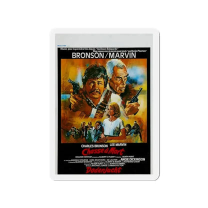 DEATH HUNT (BELGIAN) 1981 Movie Poster - Refrigerator Magnet - The Sticker Space