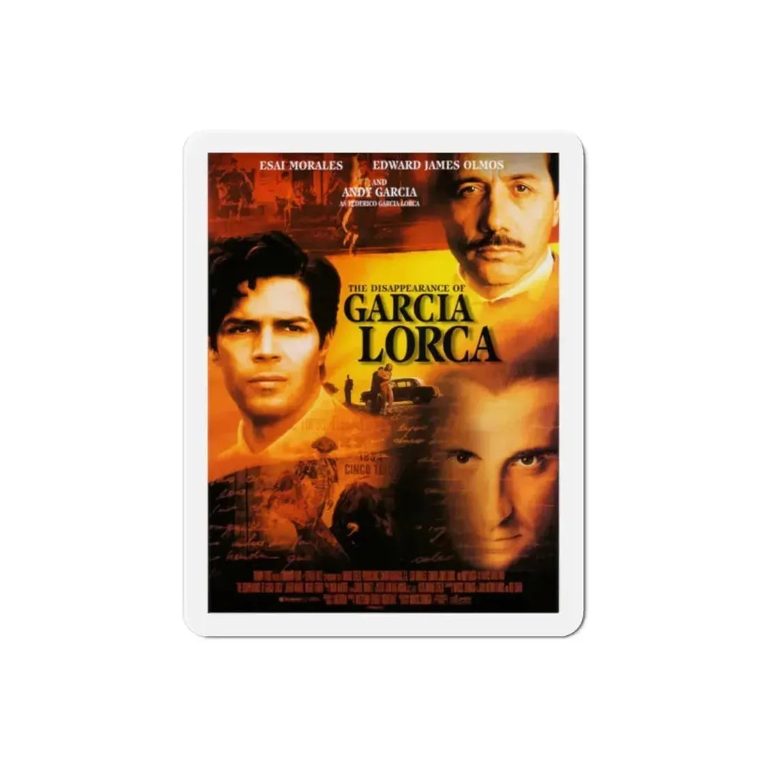 Death in Granada 1996 Movie Poster Refrigerator Magnet 2 Inch - The Sticker Space