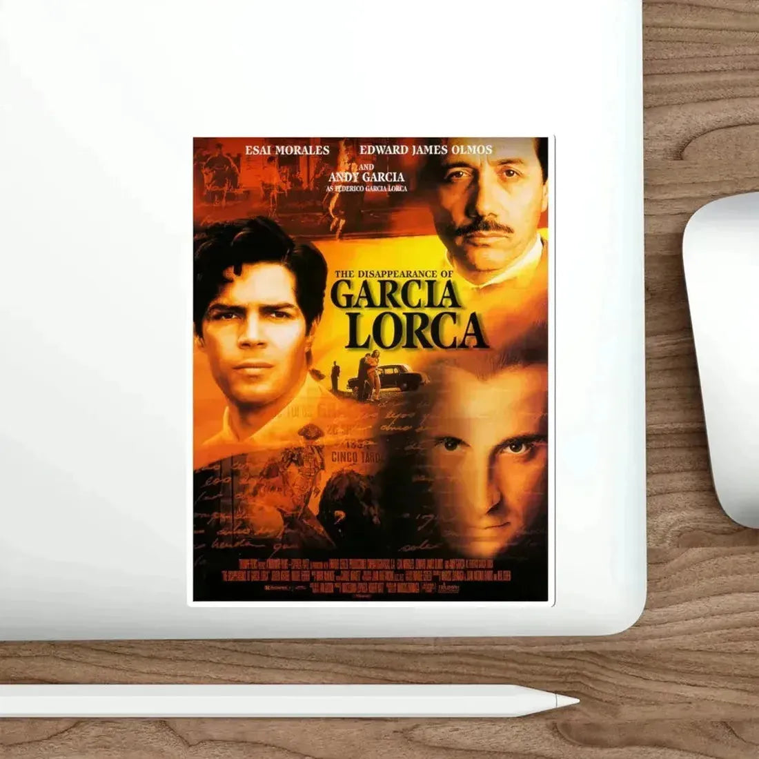 Death in Granada 1996 Movie Poster STICKER Vinyl Die-Cut Decal - The Sticker Space