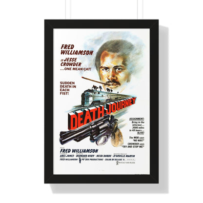 DEATH JOURNEY 1976 - Framed Movie Poster-16″ x 24″-The Sticker Space