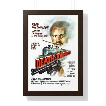 DEATH JOURNEY 1976 - Framed Movie Poster - The Sticker Space