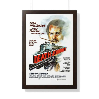 DEATH JOURNEY 1976 - Framed Movie Poster - The Sticker Space