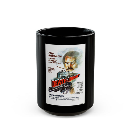 DEATH JOURNEY 1976 Movie Poster - Black Coffee Mug-15oz-The Sticker Space