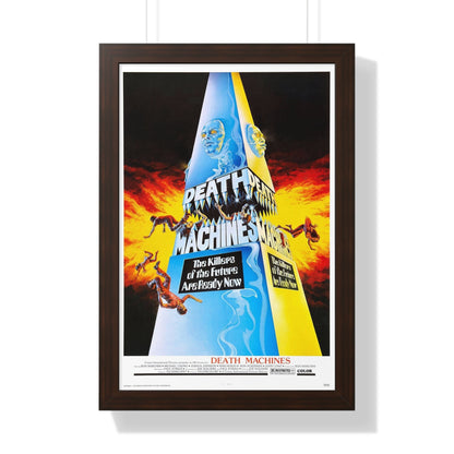 DEATH MACHINES 1976 - Framed Movie Poster-16″ x 24″-The Sticker Space