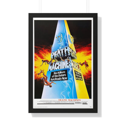 DEATH MACHINES 1976 - Framed Movie Poster-20" x 30"-The Sticker Space