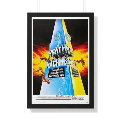 DEATH MACHINES 1976 - Framed Movie Poster 20" x 30" Black - The Sticker Space