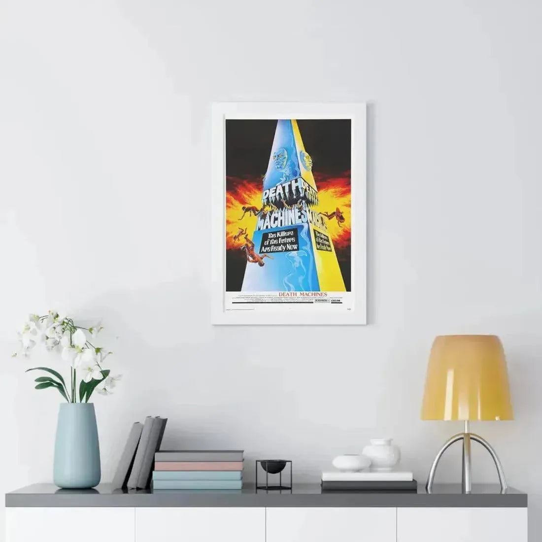 DEATH MACHINES 1976 - Framed Movie Poster - The Sticker Space