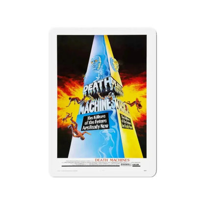 DEATH MACHINES 1976 Movie Poster - Refrigerator Magnet - The Sticker Space