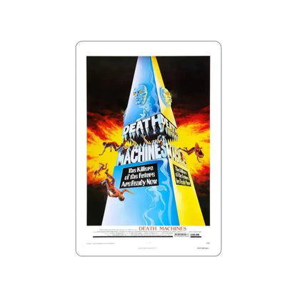 DEATH MACHINES 1976 Movie Poster STICKER Vinyl Die-Cut Decal 2 Inch - The Sticker Space