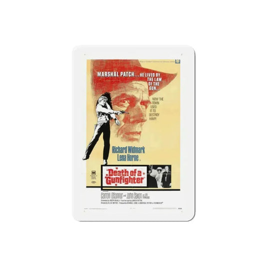 Death of a Gunfighter 1969 Movie Poster Refrigerator Magnet 2 Inch - The Sticker Space
