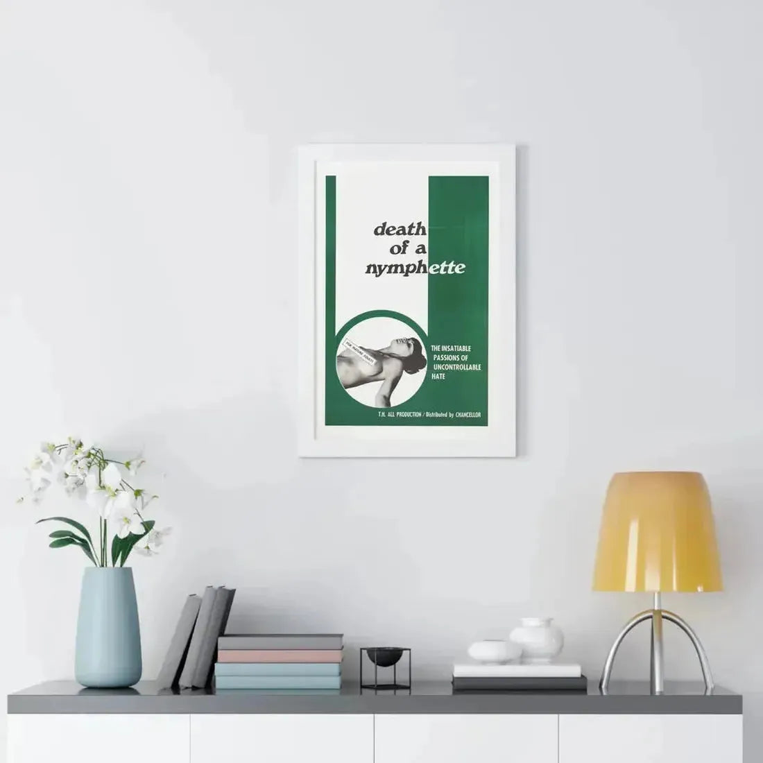 DEATH OF A NYMPHETTE 1967 - Framed Movie Poster - The Sticker Space