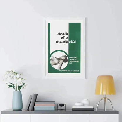 DEATH OF A NYMPHETTE 1967 - Framed Movie Poster - The Sticker Space