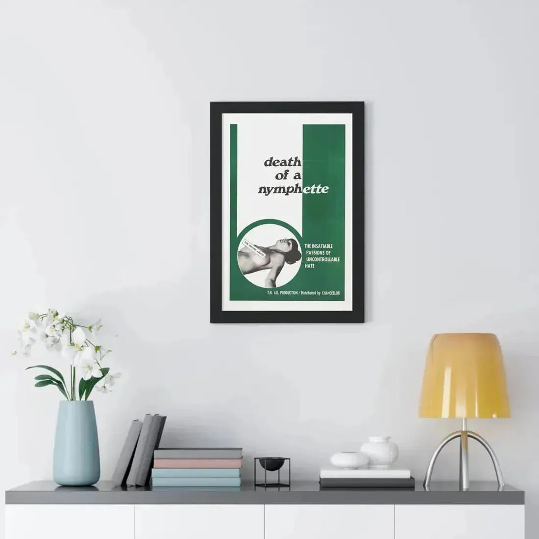 DEATH OF A NYMPHETTE 1967 - Framed Movie Poster - The Sticker Space