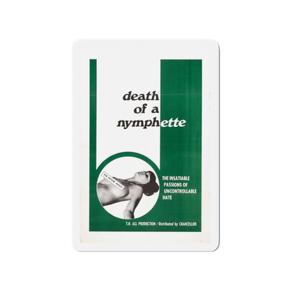 DEATH OF A NYMPHETTE 1967 Movie Poster - Die-Cut Magnet-3" x 3"-The Sticker Space