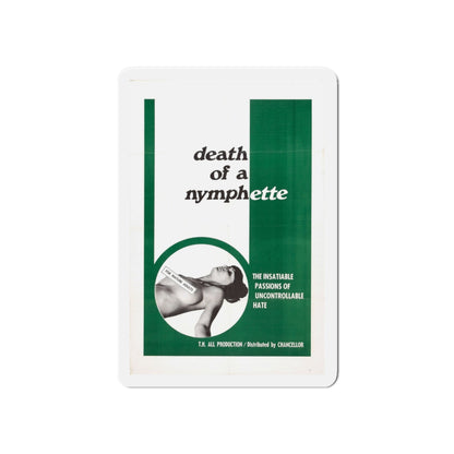 DEATH OF A NYMPHETTE 1967 Movie Poster - Die-Cut Magnet-6 × 6"-The Sticker Space