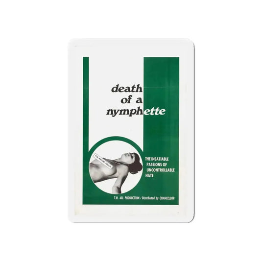 DEATH OF A NYMPHETTE 1967 Movie Poster - Refrigerator Magnet 6 Inch - The Sticker Space