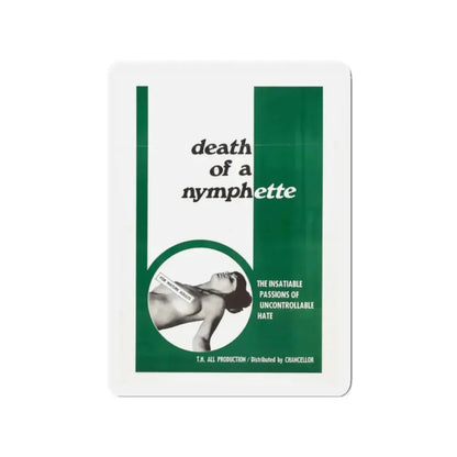 DEATH OF A NYMPHETTE 1967 Movie Poster - Refrigerator Magnet - The Sticker Space