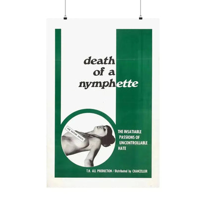 DEATH OF A NYMPHETTE 1967 - Paper Movie Poster 24″ x 36″ Matte - The Sticker Space