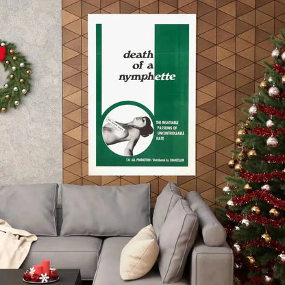 DEATH OF A NYMPHETTE 1967 - Paper Movie Poster - The Sticker Space