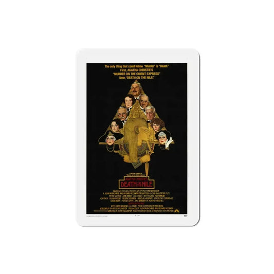 Death on the Nile 1978 Movie Poster Refrigerator Magnet 2 Inch - The Sticker Space