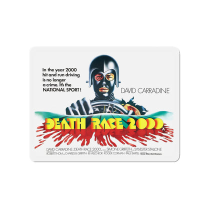 DEATH RACE 2000 (2) 1975 Movie Poster - Die-Cut Magnet-4" x 4"-The Sticker Space