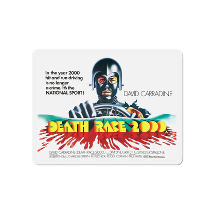 DEATH RACE 2000 (2) 1975 Movie Poster - Die-Cut Magnet-6 × 6"-The Sticker Space