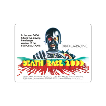 DEATH RACE 2000 (2) 1975 Movie Poster STICKER Vinyl Die-Cut Decal-3 Inch-The Sticker Space