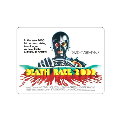 DEATH RACE 2000 (2) 1975 Movie Poster STICKER Vinyl Die-Cut Decal 3 Inch - The Sticker Space