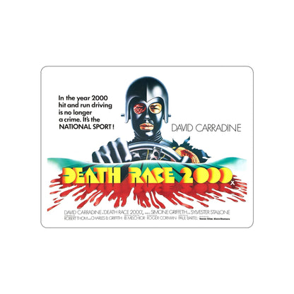 DEATH RACE 2000 (2) 1975 Movie Poster STICKER Vinyl Die-Cut Decal-5 Inch-The Sticker Space