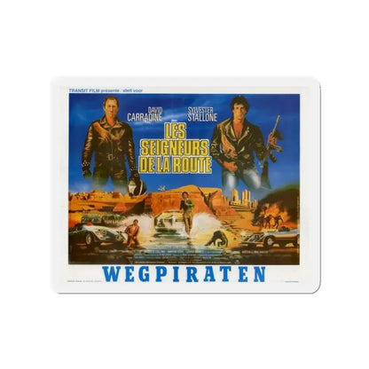 DEATH RACE 2000 (BELGIAN) 1975 Movie Poster - Refrigerator Magnet 3 Inch - The Sticker Space