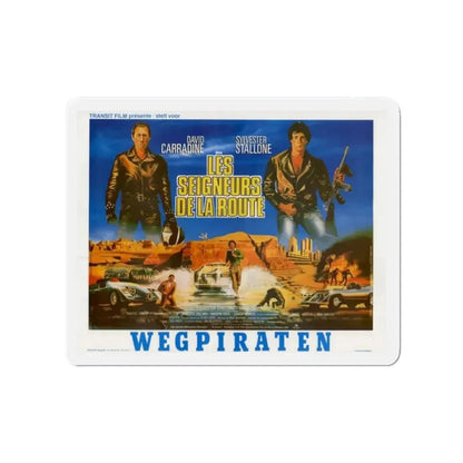 DEATH RACE 2000 (BELGIAN) 1975 Movie Poster - Refrigerator Magnet 4 Inch - The Sticker Space