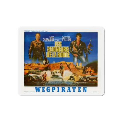 DEATH RACE 2000 (BELGIAN) 1975 Movie Poster - Refrigerator Magnet 5 Inch - The Sticker Space