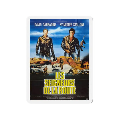 DEATH RACE 2000 (FRENCH) 1975 Movie Poster - Refrigerator Magnet 3 Inch - The Sticker Space