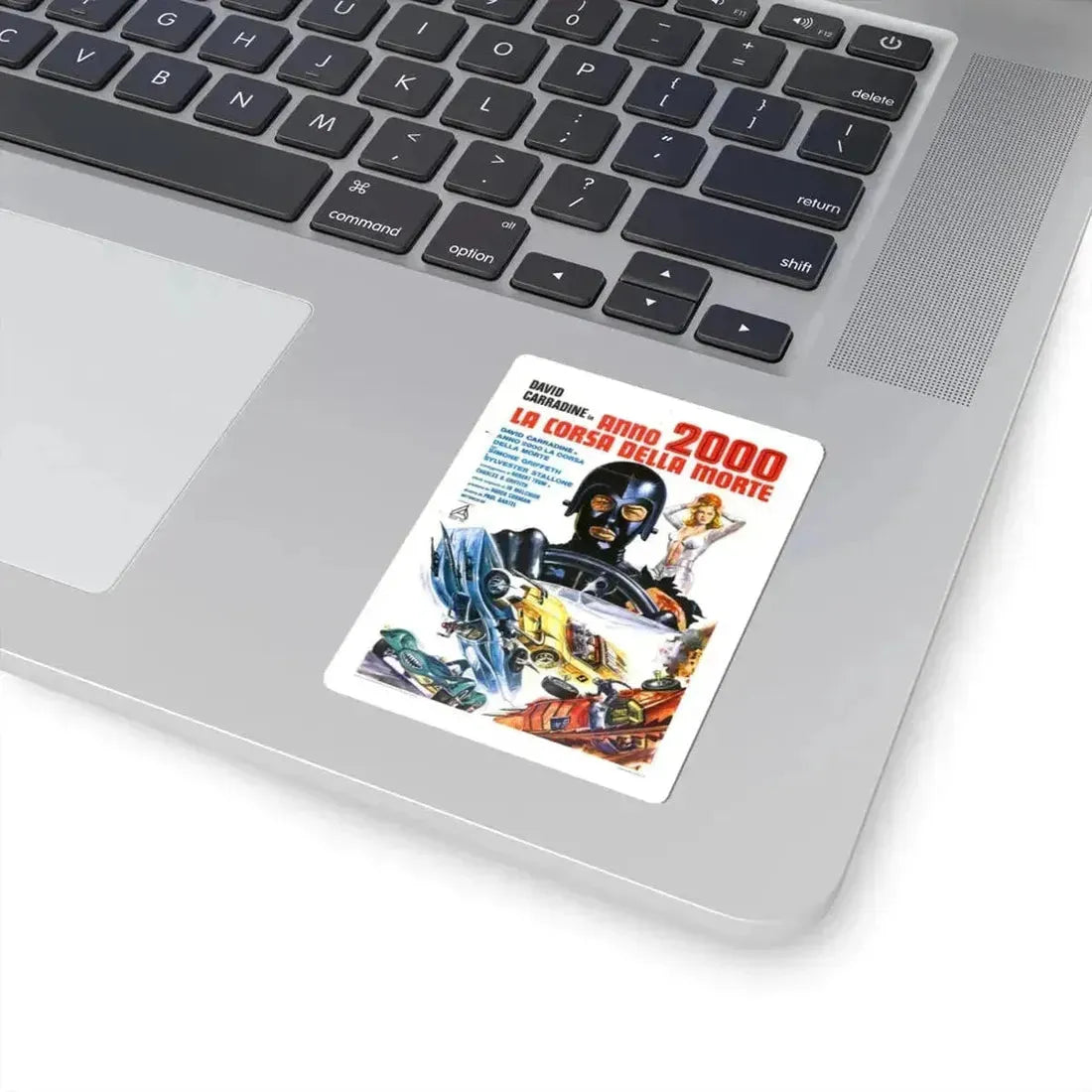 DEATH RACE 2000 (italian) 1975 Movie Poster - STICKER Vinyl Kiss-Cut Decal - The Sticker Space