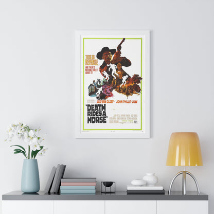 DEATH RIDES A HORSE 1967 - Framed Movie Poster-The Sticker Space