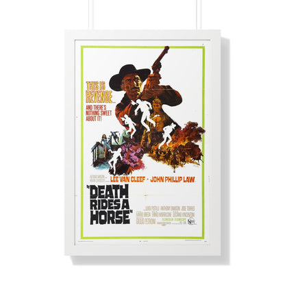 DEATH RIDES A HORSE 1967 - Framed Movie Poster-20" x 30"-The Sticker Space