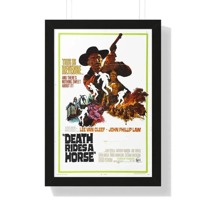 DEATH RIDES A HORSE 1967 - Framed Movie Poster - The Sticker Space