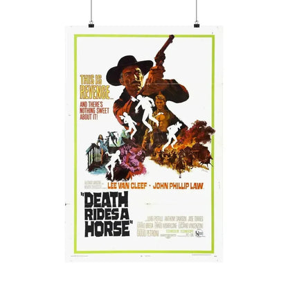 DEATH RIDES A HORSE 1967 - Paper Movie Poster 20″ x 30″ Matte - The Sticker Space