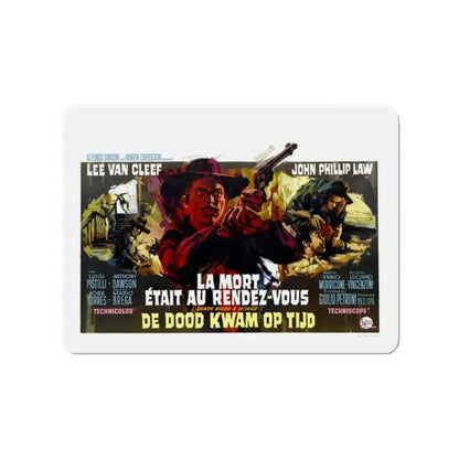 DEATH RIDES A HORSE (BELGIUM) 1967 Movie Poster - Refrigerator Magnet - The Sticker Space