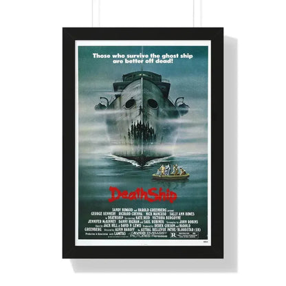 DEATH SHIP 1980 - Framed Movie Poster 16″ x 24″ Black - The Sticker Space