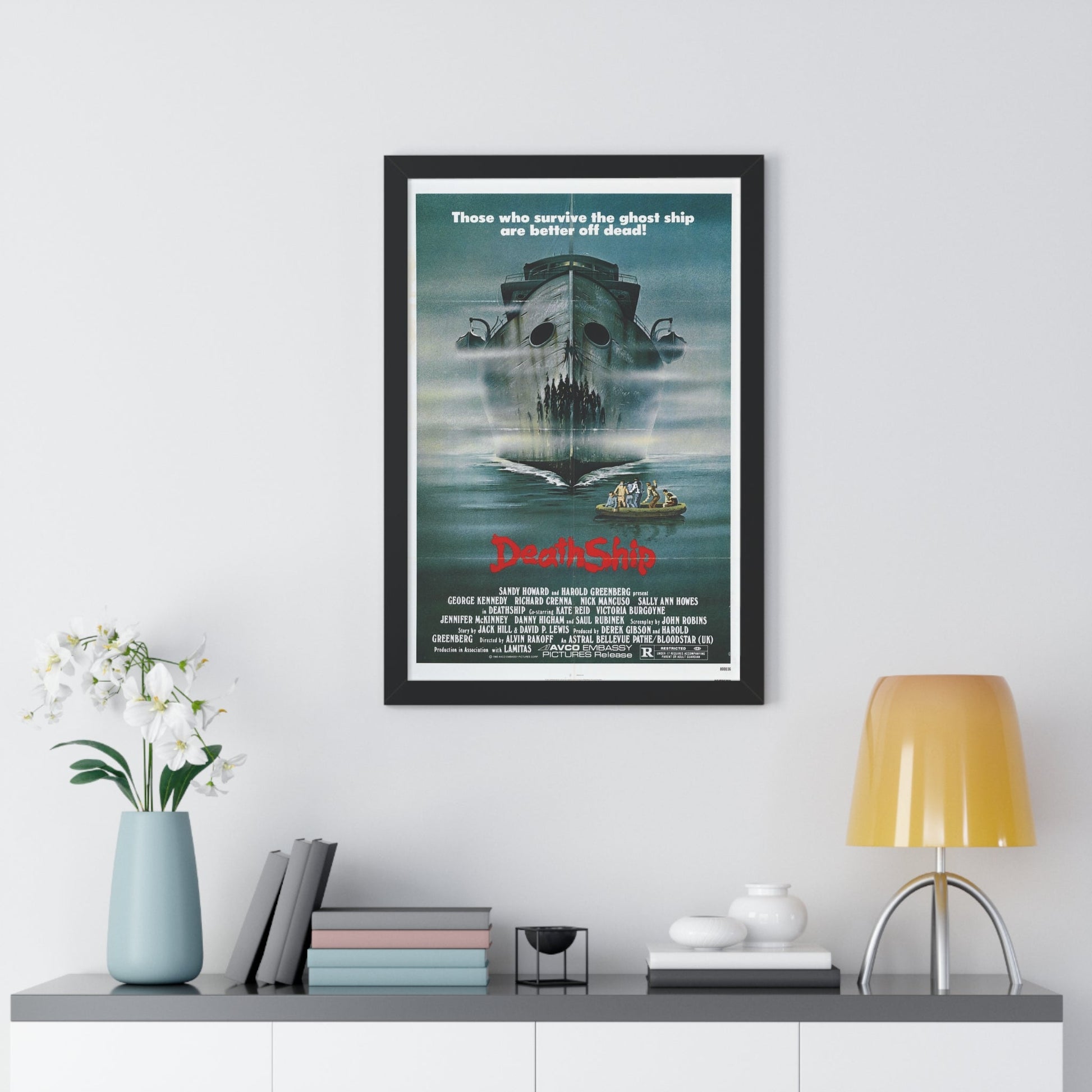 DEATH SHIP 1980 - Framed Movie Poster-The Sticker Space