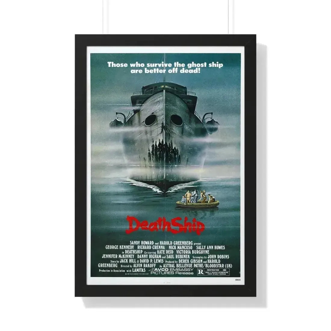 DEATH SHIP 1980 - Framed Movie Poster - The Sticker Space
